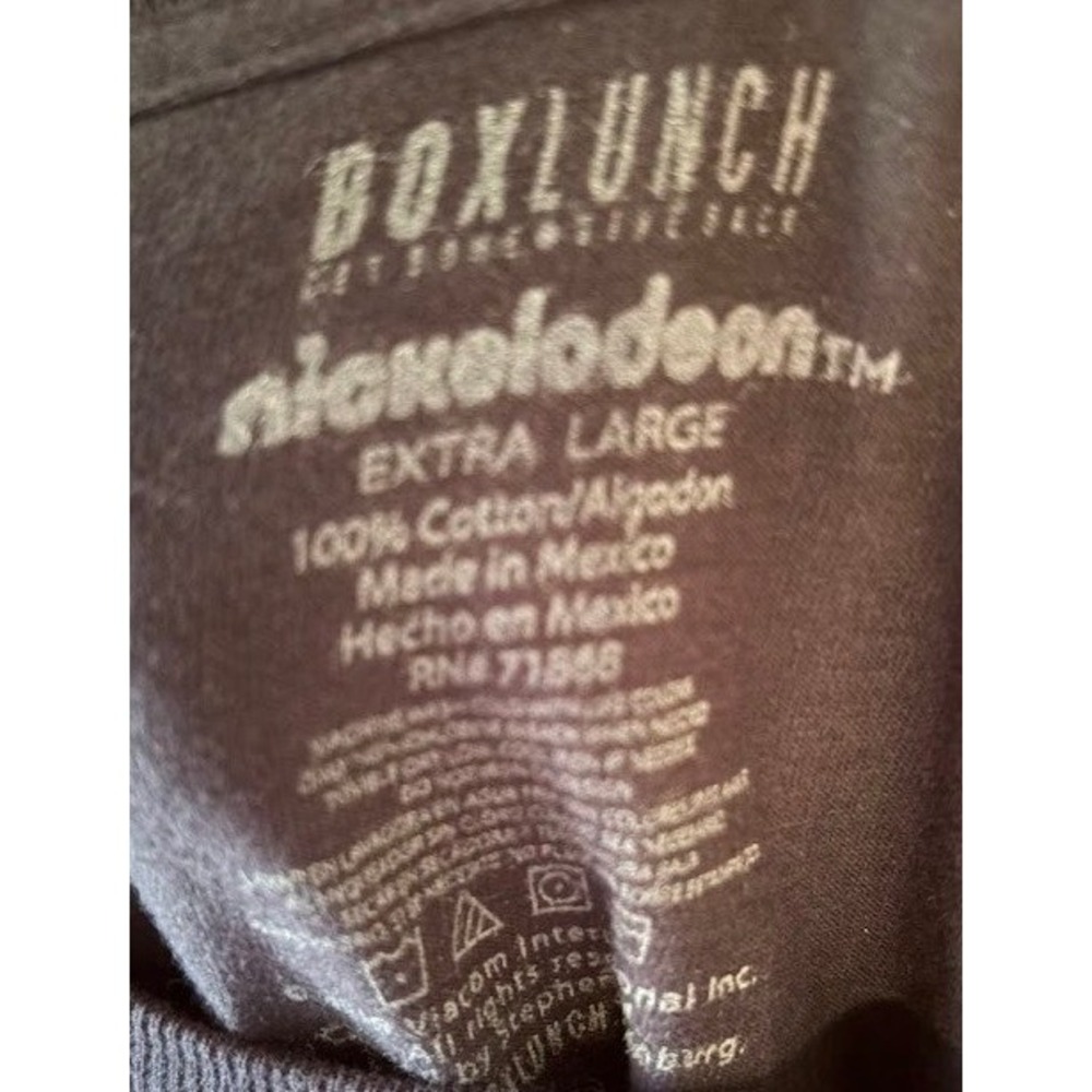 BoxLunch Nickelodeon SpongeBob SquarePants FUN Song Long Sleeve Shirt Mens XL - Picture 2 of 3